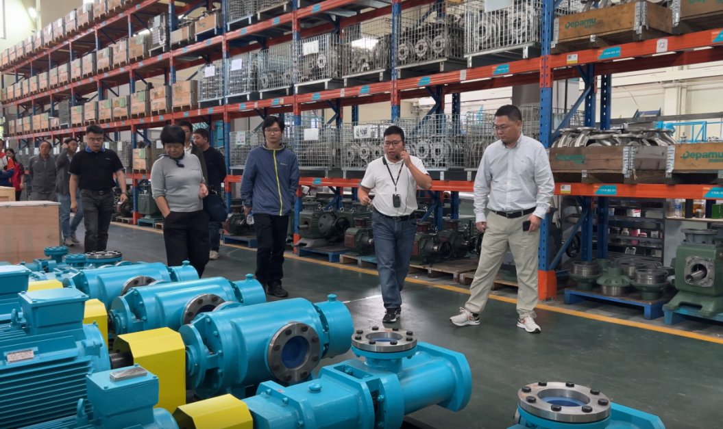 考察 | 中石化機泵專家組來訪，點贊德帕姆！